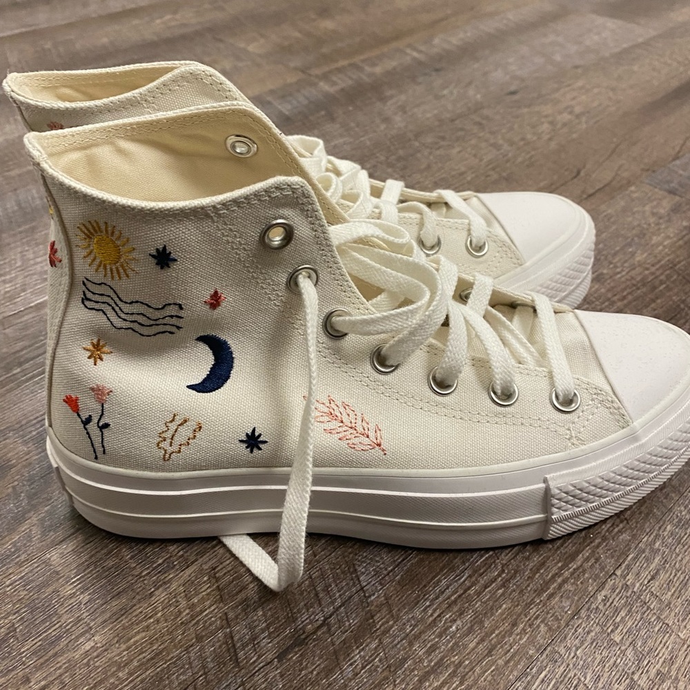 Embroidered Converse
